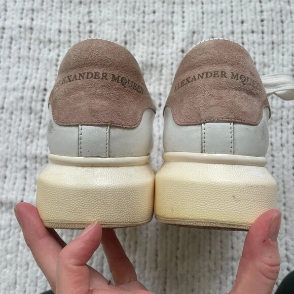 Alexander McQueen White Chunky Sneakers - Size 5 - Picture 5 of 8